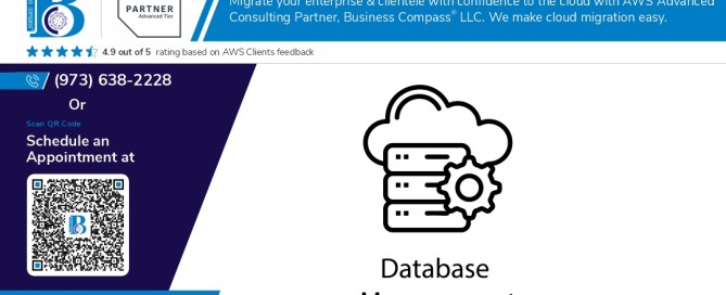 Business Compass LLC database management services with 5-star customer rating