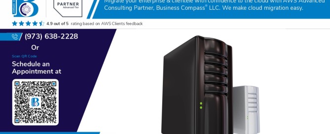 Business Compass LLC server infrastructure with client rating and social proof